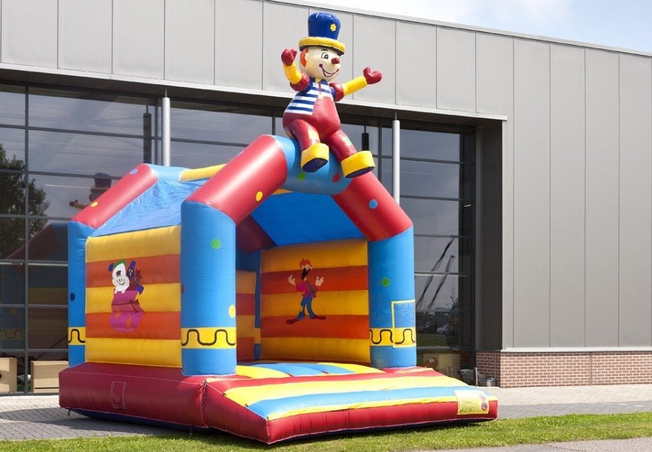 Springkussen Circus te huur en andere!, Ophalen, Zo goed als nieuw, Overige