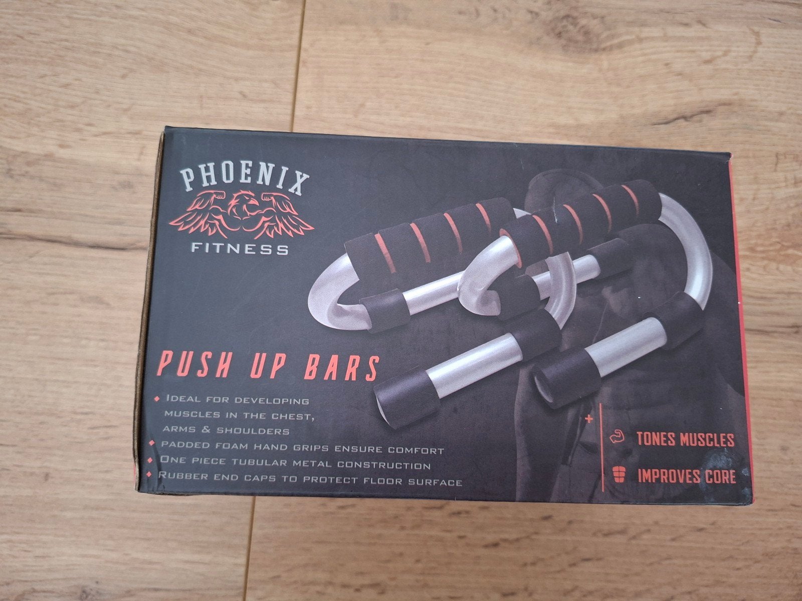 Phoenix Fitness Push-up Bars, Ophalen of Verzenden, Zo goed als nieuw, Armen, Push-up steun