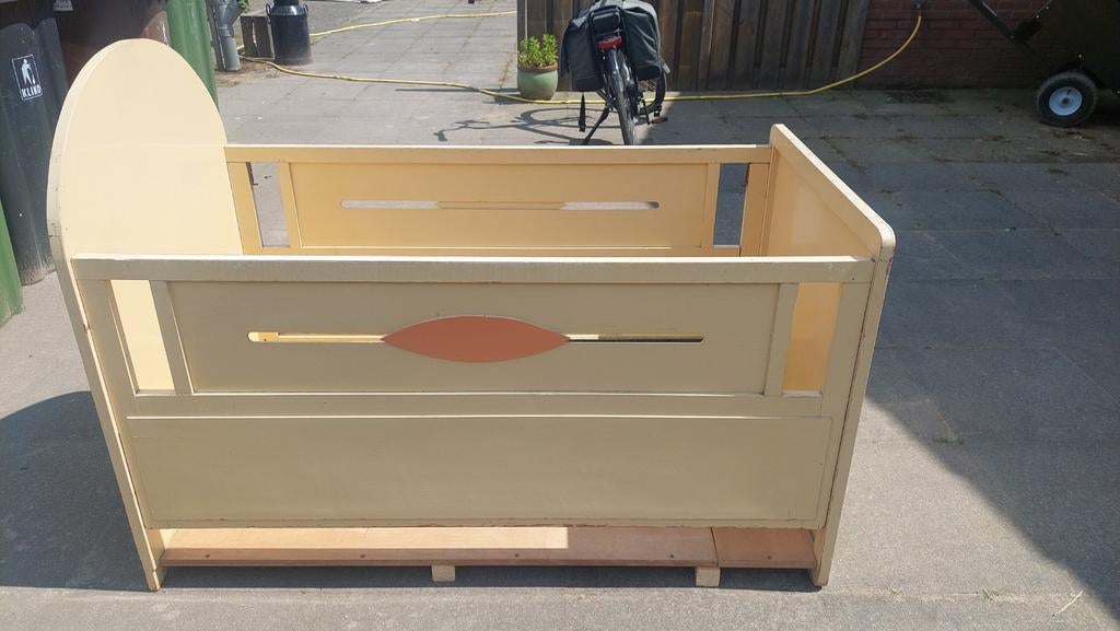 Brocant/ vinted ledikantje, Kinderen en Baby's, Ophalen of Verzenden, Gebruikt, Minder dan 140 cm, Minder dan 70 cm