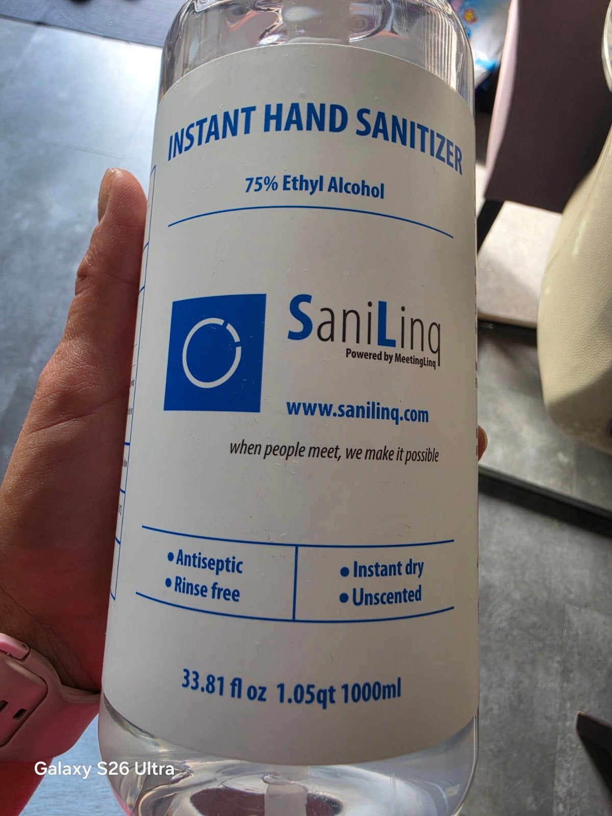 handgel desinfecterende, Ophalen of Verzenden, Nieuw