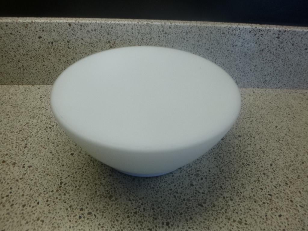 mooie oude plafondlamp, Huis en Inrichting, Lampen | Plafondlampen, Ophalen, Gebruikt, Glas