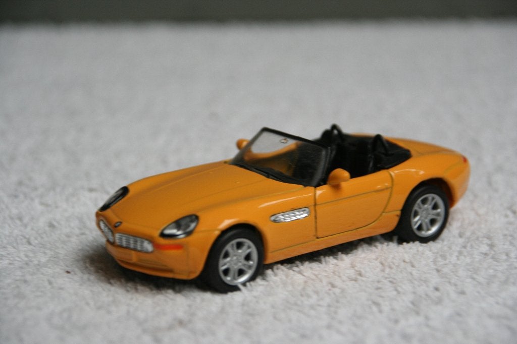 1:32 Welly BMW Z8 geel (15), Ophalen of Verzenden, Nieuw, Auto, Overige merken