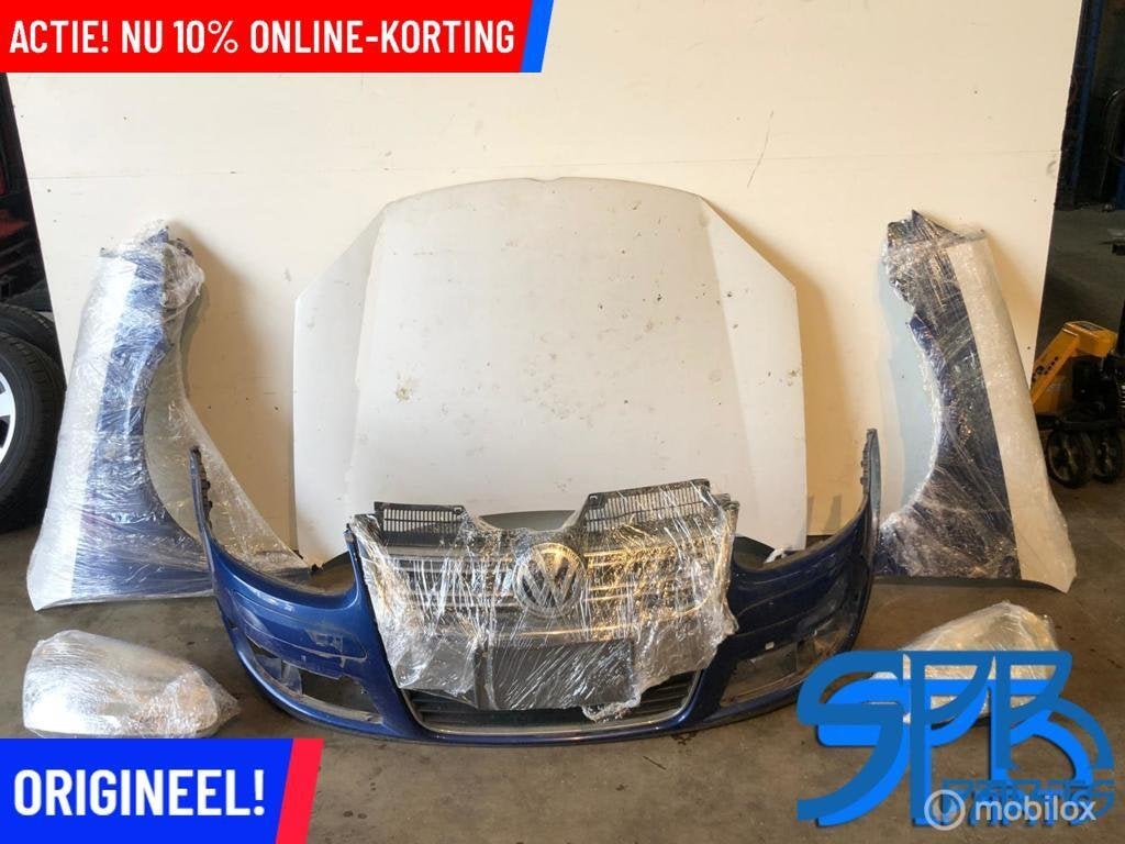 GOLF V 5 JETTA USA Voorkop LC5S KOP FRONT 2.5 BENZINE SNUIT, Gebruikt, Volkswagen, Ophalen of Verzenden, Volkswagen