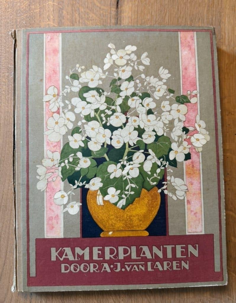 Verkade album "Kamerplanten" – A.J. van Laren, 1928, Ophalen of Verzenden, Gelezen, A.J. van Laren, Plaatjesalbum