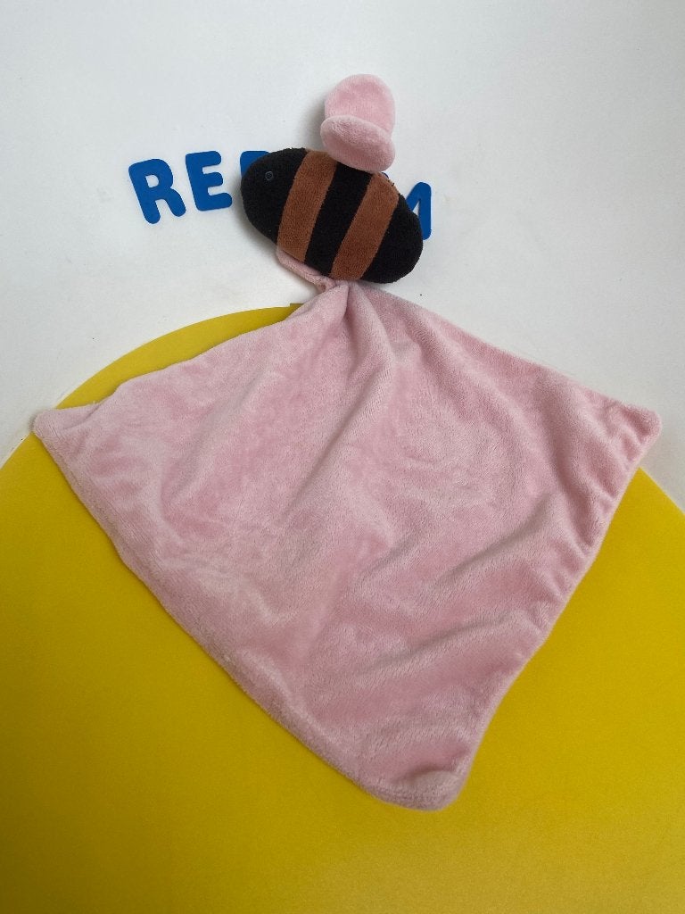 K4934 zeeman doek doekje roze met bij, Ophalen of Verzenden, Zo goed als nieuw, Overige typen