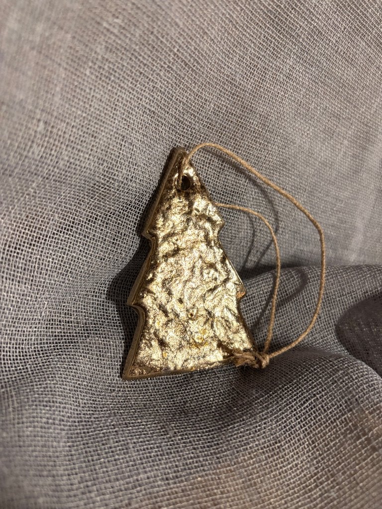 Hanger - kerst - goud - kerstboom, Ophalen of Verzenden, Zo goed als nieuw