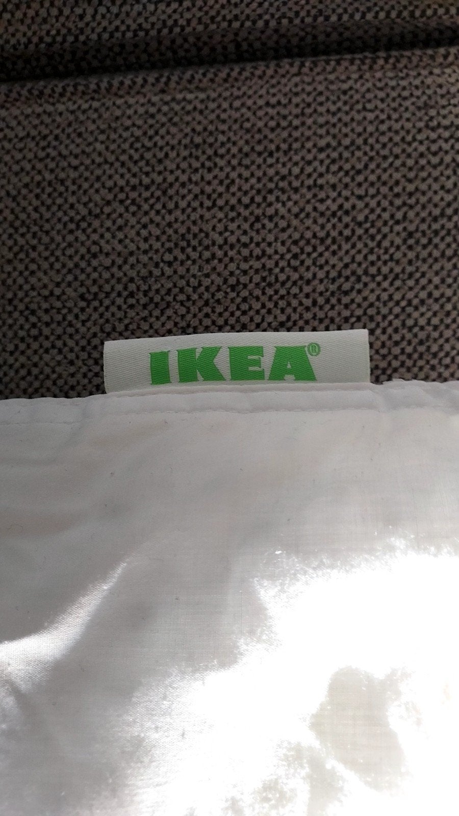 IKEA GOSA VADD Kinderkussen - Wit, Zo goed als nieuw, Eenpersoons, Wit, Ophalen of Verzenden, Zo goed als nieuw