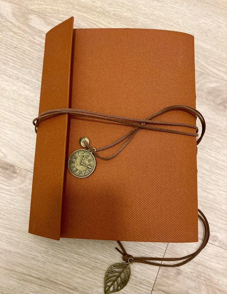 Vintage Scrapbook / Fotoalbum met ringband, Ophalen of Verzenden, Zo goed als nieuw, Album of Boek, Overige merken