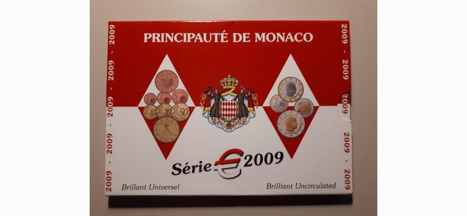 Monaco bu set 2009, Ophalen of Verzenden, Monaco, Overige waardes, Setje