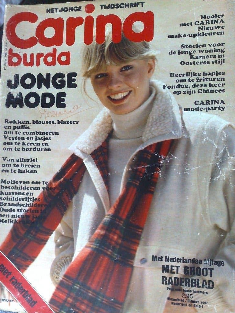 Burda Carina jonge mode nr. 9 september 1978, Verzenden, Gebruikt, Vrouw, Burda