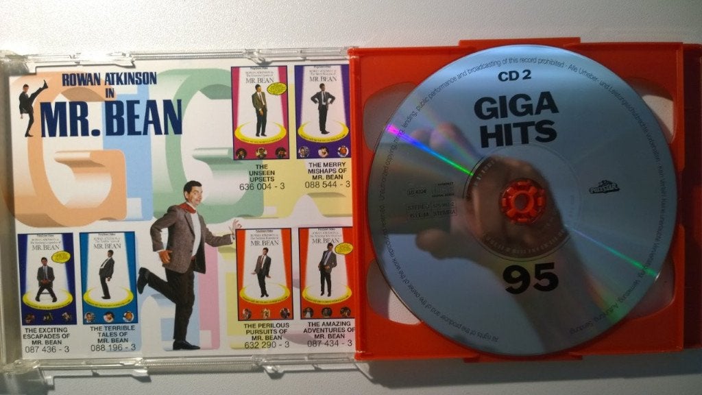 Giga Hits 95 Inclusief 12 Minuten Video The Best Of Mr Bean, Ophalen of Verzenden, Zo goed als nieuw, Pop, Album