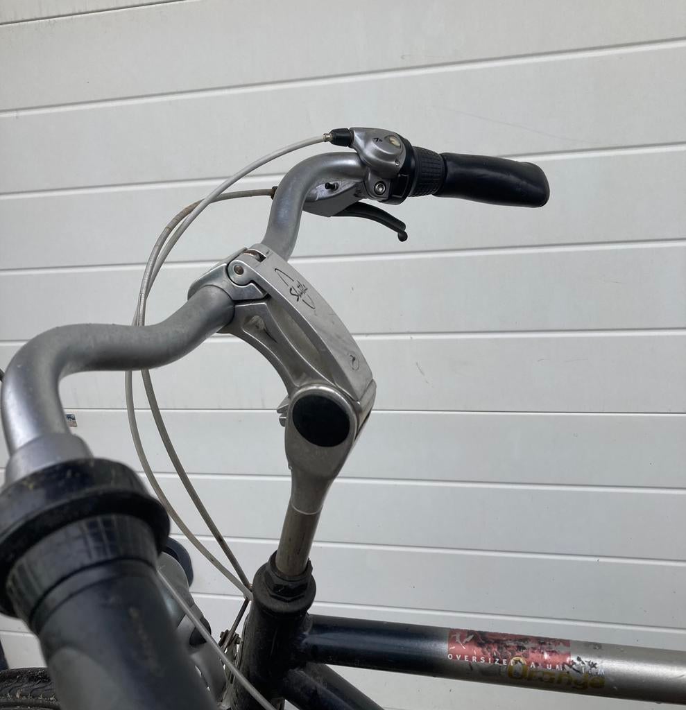 Herenfiets orange gazelle, Fietsen en Brommers, Fietsen | Heren | Herenfietsen, Ophalen, Versnellingen, Zo goed als nieuw, Gazelle