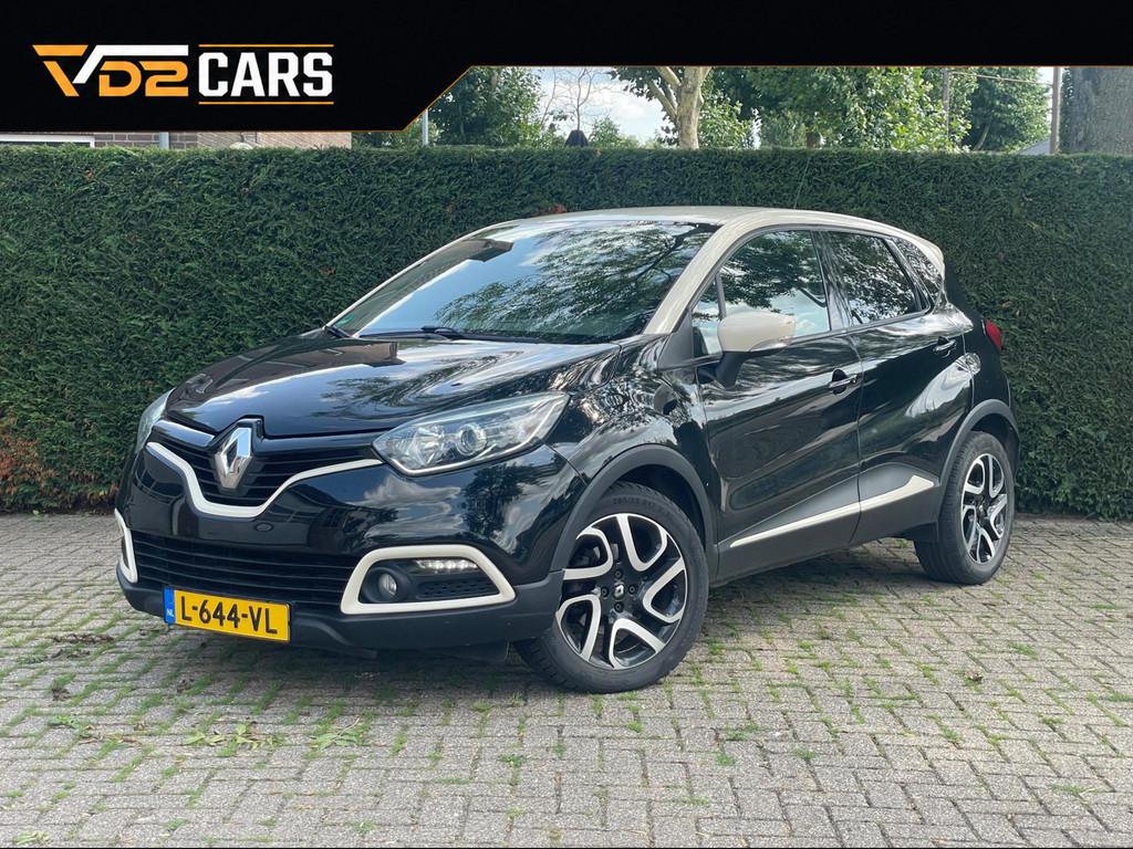 Renault Captur 1.2 TCe Dynamique|Automaat|Full options|, Auto's, Euro 5, 4 cilinders, Zwart, 19 km/l