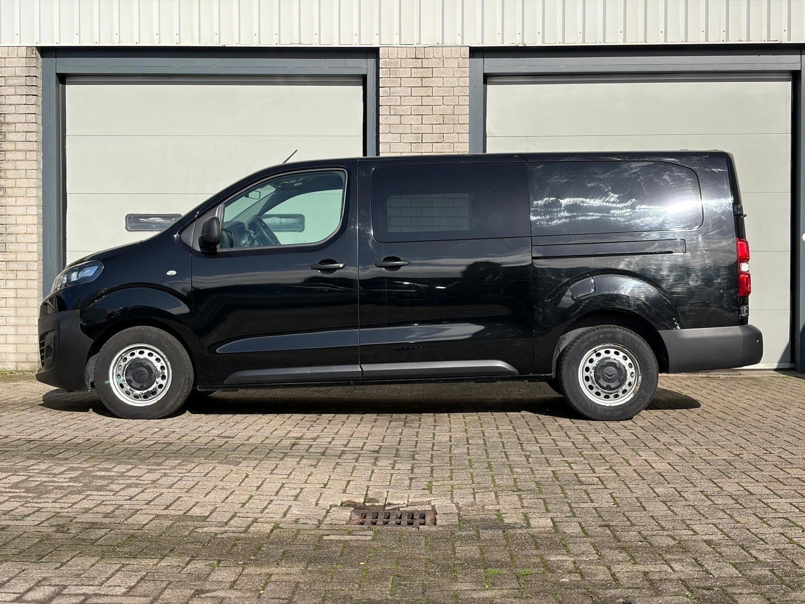 Citroen Jumpy 2.0 BlueHDI 120 M Club Airco|Cruise|Sensor, Auto's, Stof, Gebruikt, Citroën, Grijs
