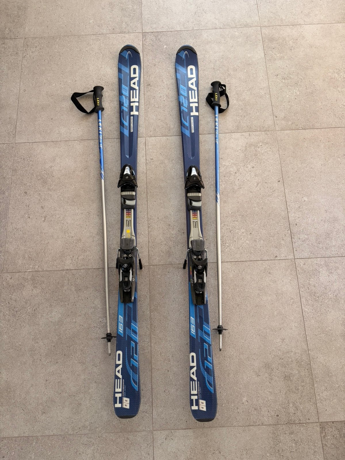 HEAD i.SERIES & BLIZZARD X5 Ski Sets - Inclusief stokken, Sport en Fitness, Ophalen, 160 tot 180 cm, Gebruikt, Skiën