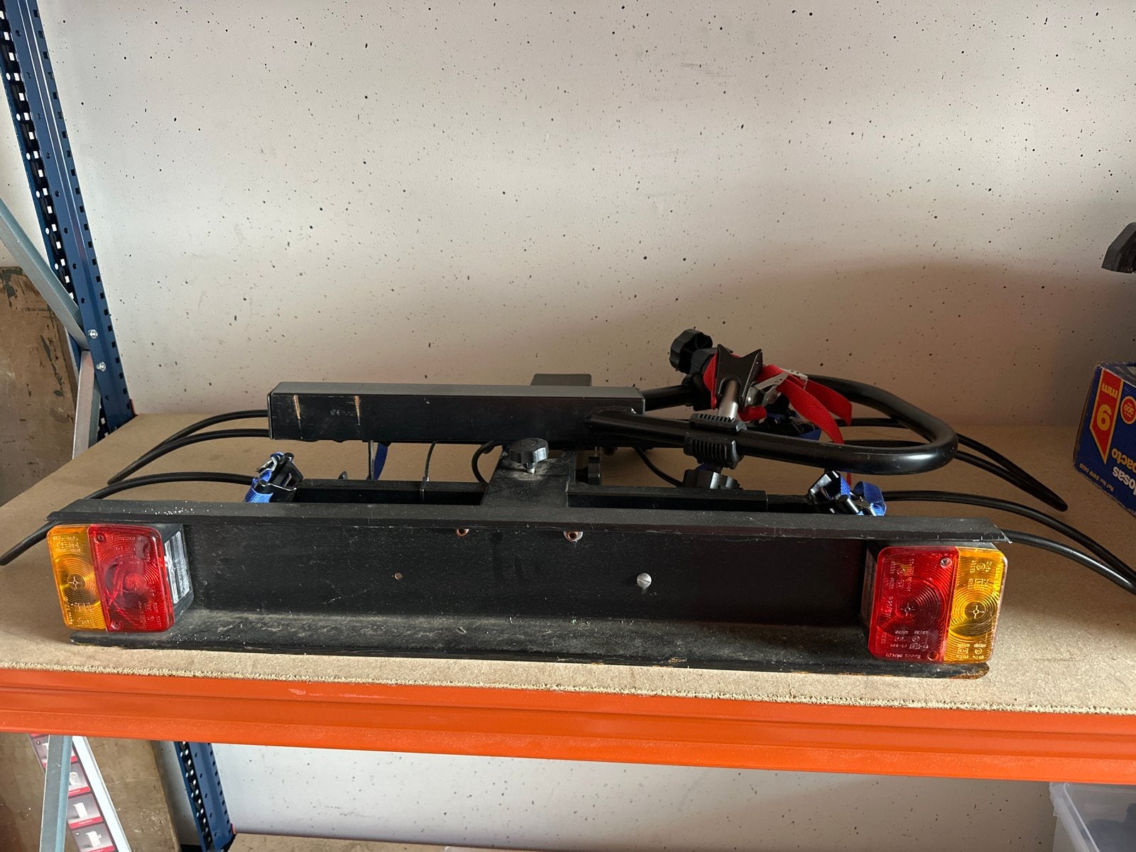 Gebruikte Fietsendrager met Verlichting, Ophalen, 2 fietsen, Gebruikt, Trekhaakdrager