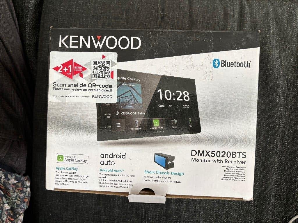 Kenwood DMX5020BTS Apple CarPlay Android Auto Autoradio, Ophalen of Verzenden, Gebruikt