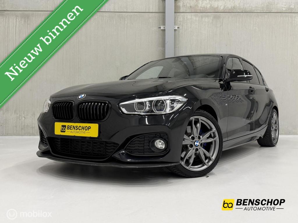 BMW 1-serie 125i M Sport uitlaat Navi Cruise Alcantara Stoel, Auto's, 1345 kg, Achterwielaandrijving, 4 cilinders, Alcantara