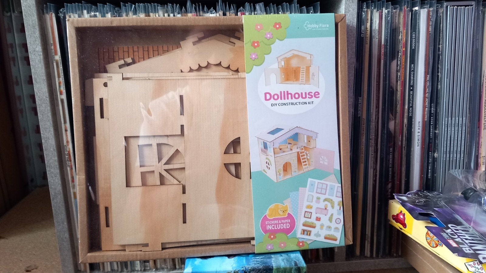 DIY Poppenhuis Bouwpakket - Nieuw in Doos, Ophalen of Verzenden, Nieuw, Overige typen