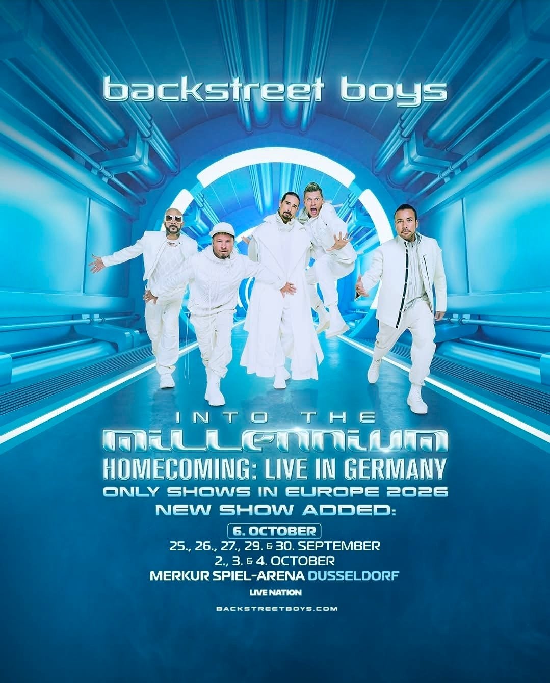 3 staanplaatsen Backstreet Boys, Drie personen of meer, September