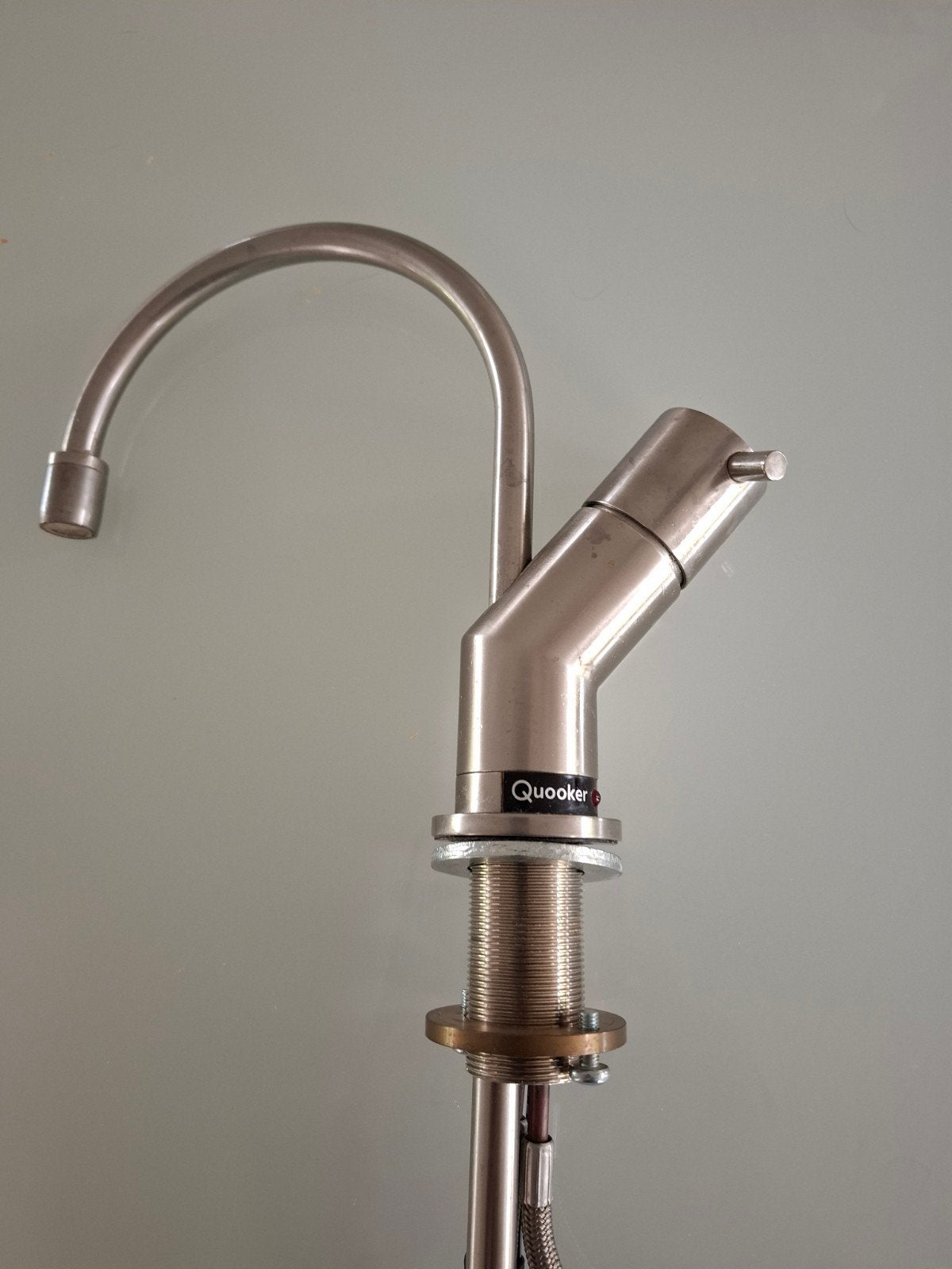 Quooker Nordic Round Single Tap - Gebruikt, perfect werkend, Huis en Inrichting, Keuken | Keukenbenodigdheden, Gebruikt, Zilver