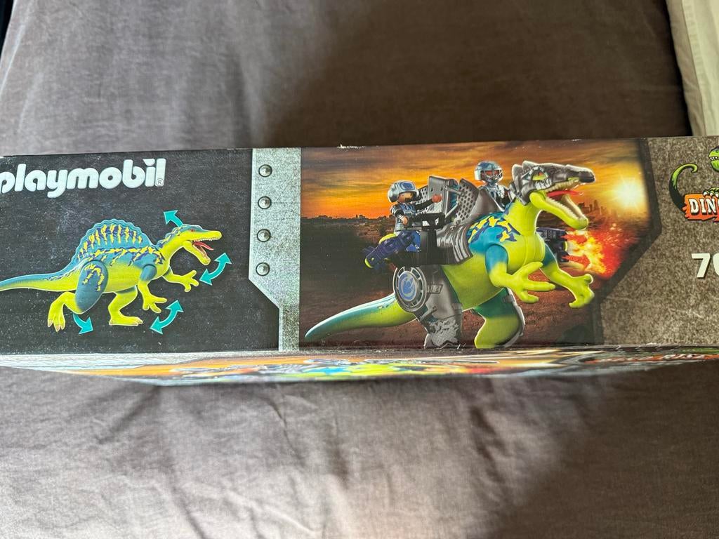 Playmobil Dino Rise 70625 - Spinosaurus: Dubbele Verdediging, Ophalen of Verzenden, Nieuw, Complete set