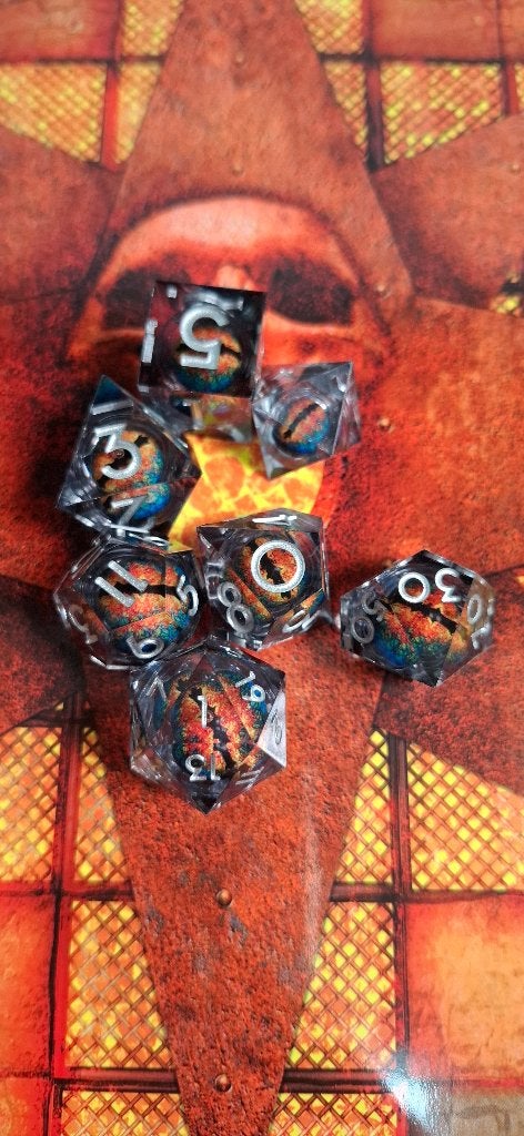 D&D dice The monster eye, Onbekend, Ophalen of Verzenden, Onbekend, Onbekend