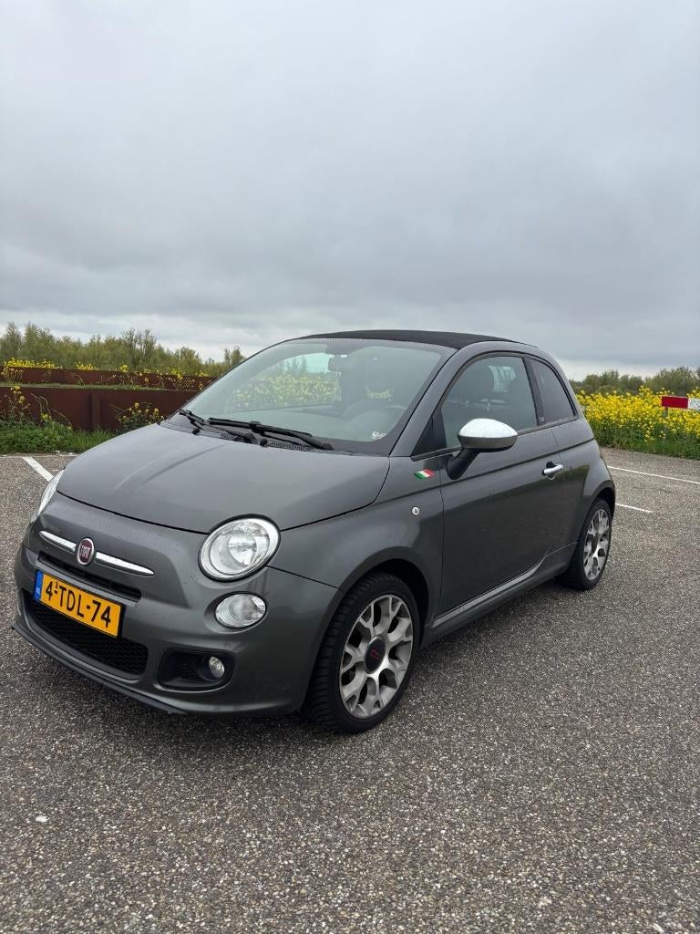 Fiat 500C cabrio Sport uitvoering, Auto's, Fiat, Particulier, Airbags, Android Auto, Apple Carplay, Bluetooth, Climate control