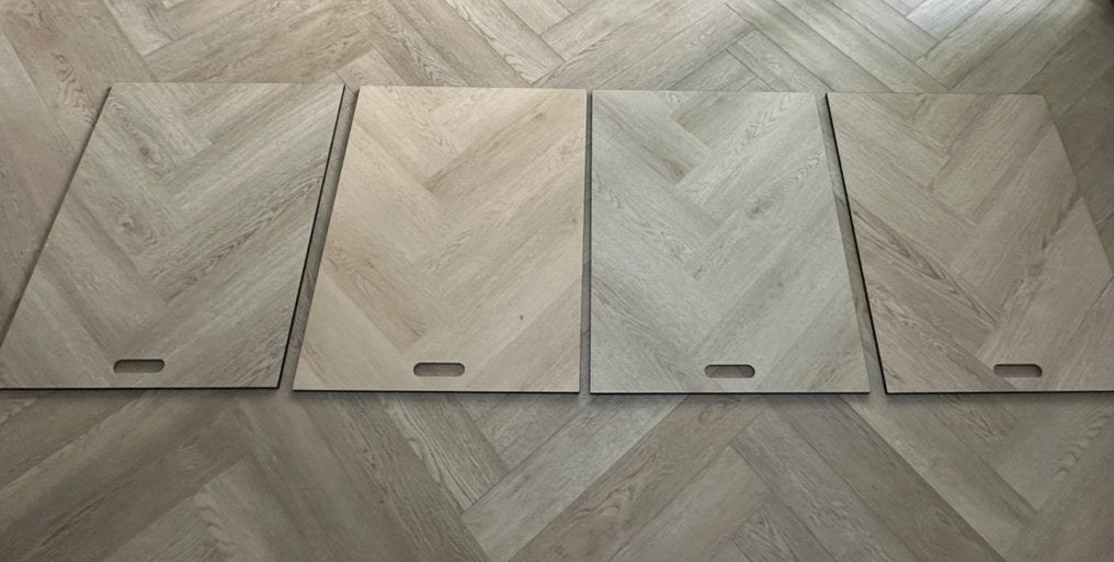 Visgraat Laminaat PVC Click, Ophalen, Nieuw, 75 m² of meer, Laminaat