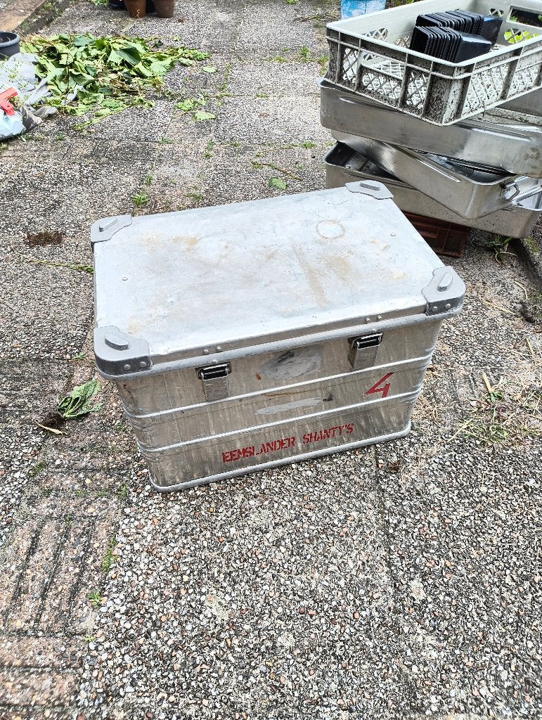 Zarges kist 58 x 38 x 40, Ophalen of Verzenden, Landmacht, Nederland, Kist of Geocache