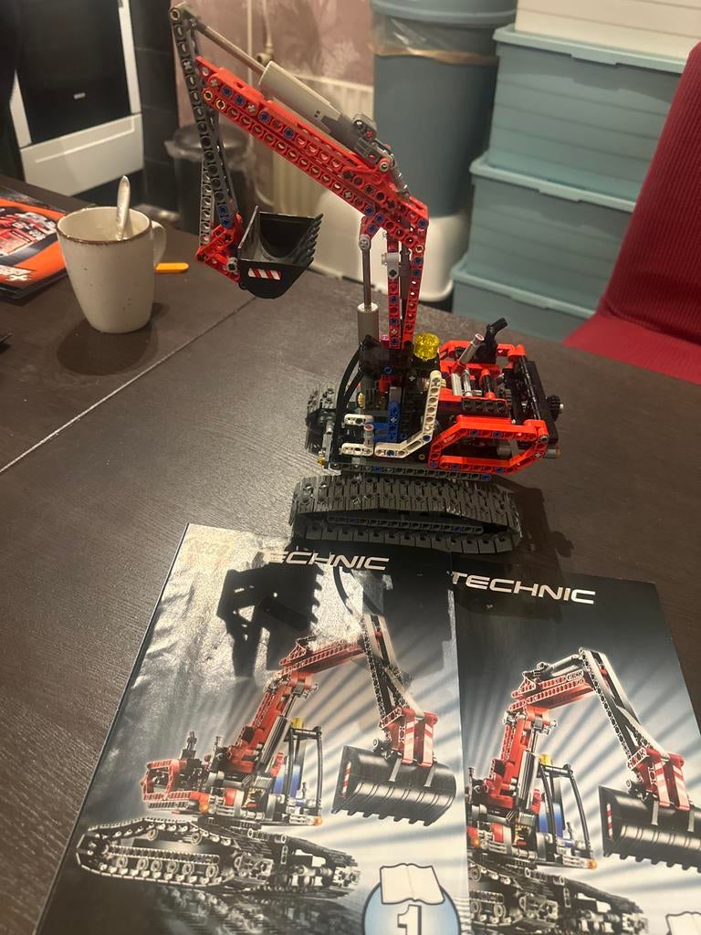 Lego Technic 8294 Graafmachine met handleiding, Kinderen en Baby's, Speelgoed | Duplo en Lego, Ophalen of Verzenden, Zo goed als nieuw