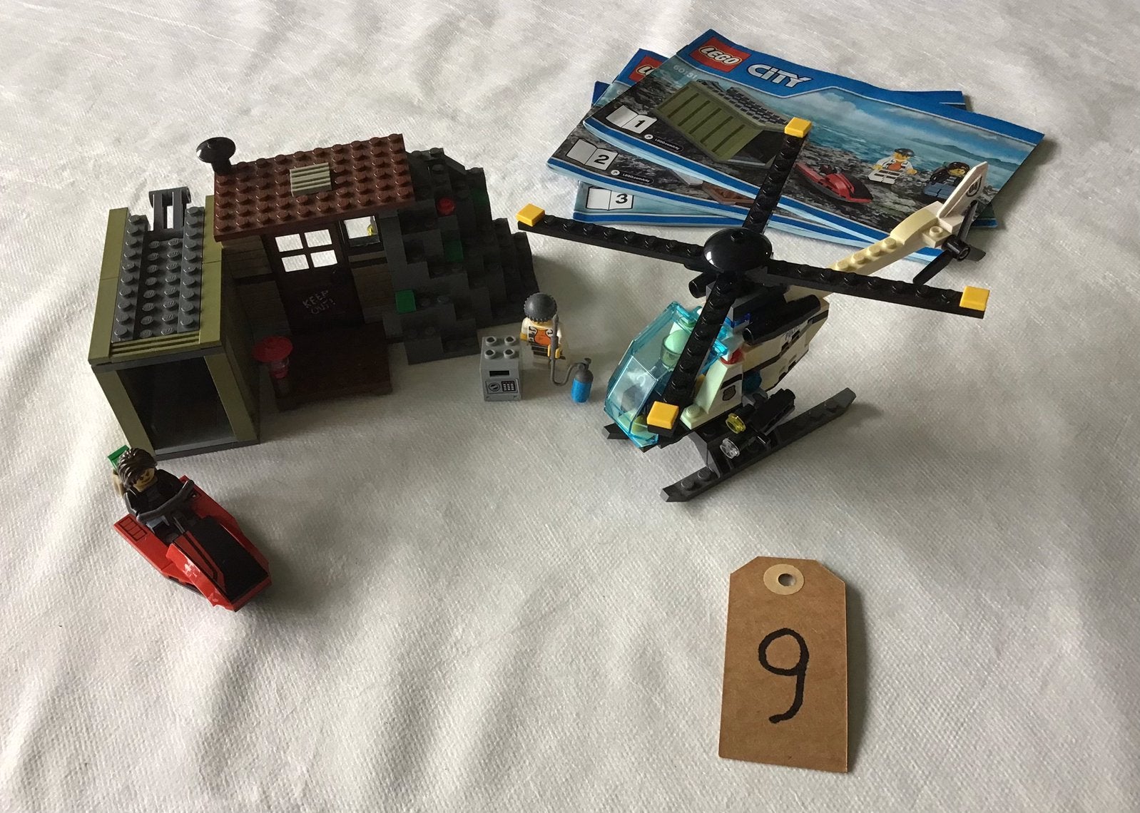 Lego city 60131; Boeveneiland, Verzenden, Lego, Compleet, Complete set