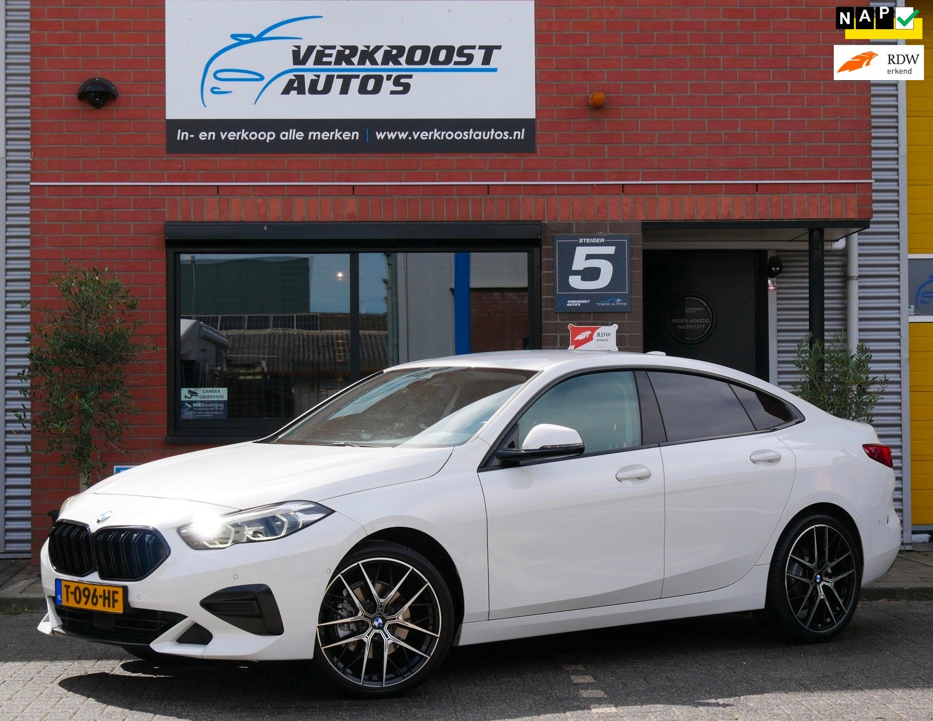 BMW 2-serie Gran Coupé 218i Introduction Edition. stoel/stu, Auto's, BMW, Dealer onderhouden, Gebruikt, Euro 6, 1350 kg
