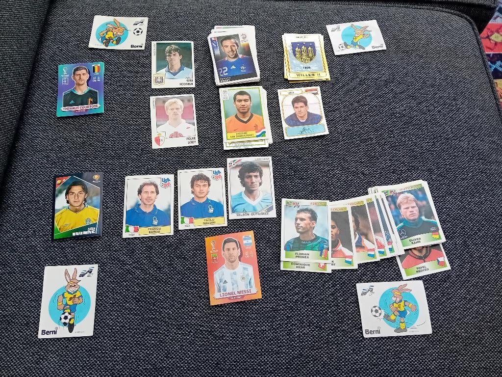 Panini diverse world cup en euro plaatjes, Ophalen of Verzenden, Nieuw, Meerdere stickers