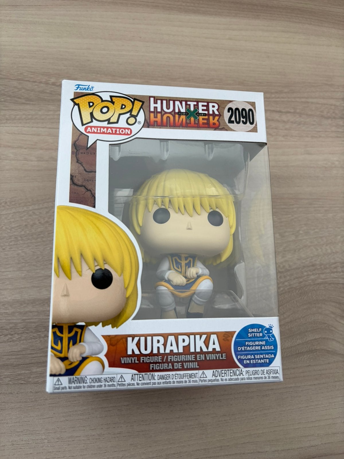 Kurapika #2090 Funko Pop! Hunter x Hunter Shelf Sitter, Funko Europe, Ophalen of Verzenden, Zo goed als nieuw, 4th floor, 1 Queen Caroline St, London W6 9YN, Verenigd Koninkrijk