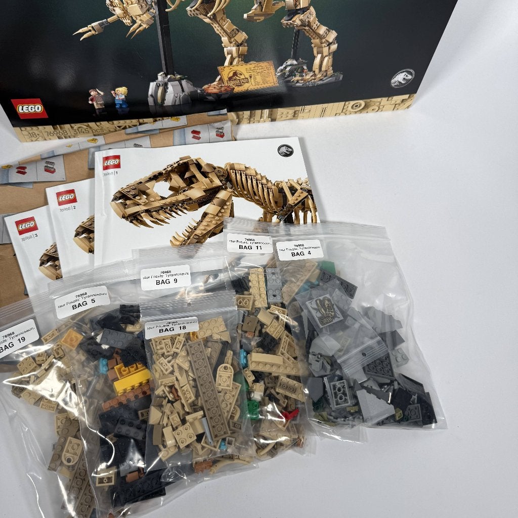 LEGO 76968 Dinosaur Fossils: Tyrannosaurus Rex, Jurassic World, Lego, Ophalen of Verzenden, Zo goed als nieuw
