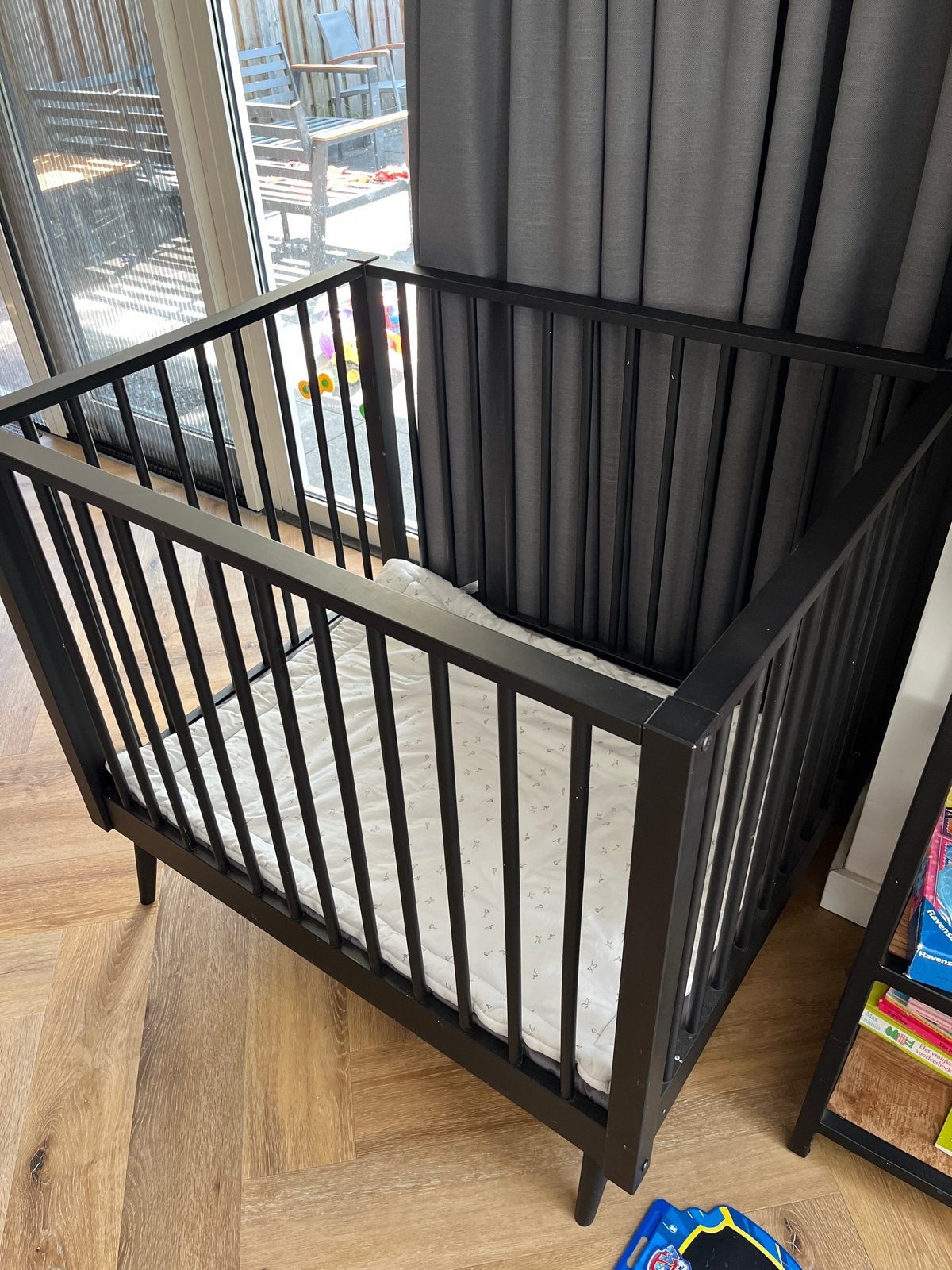 Europe Baby Box Evy - Zwart, Ophalen, Gebruikt, 70 tot 85 cm, Minder dan 140 cm