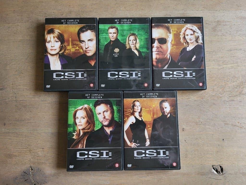 CSI: Crime Scene Investigation Seizoen 1-5 DVD Boxset, Engels, Misdaad, Nederlands, Ophalen of Verzenden