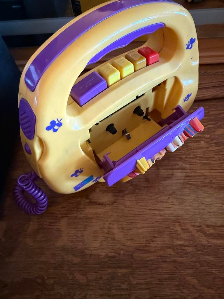 Winnie de Poeh Cassettespeler met microfoon, Ophalen of Verzenden, Zo goed als nieuw, Overige typen, Met geluid