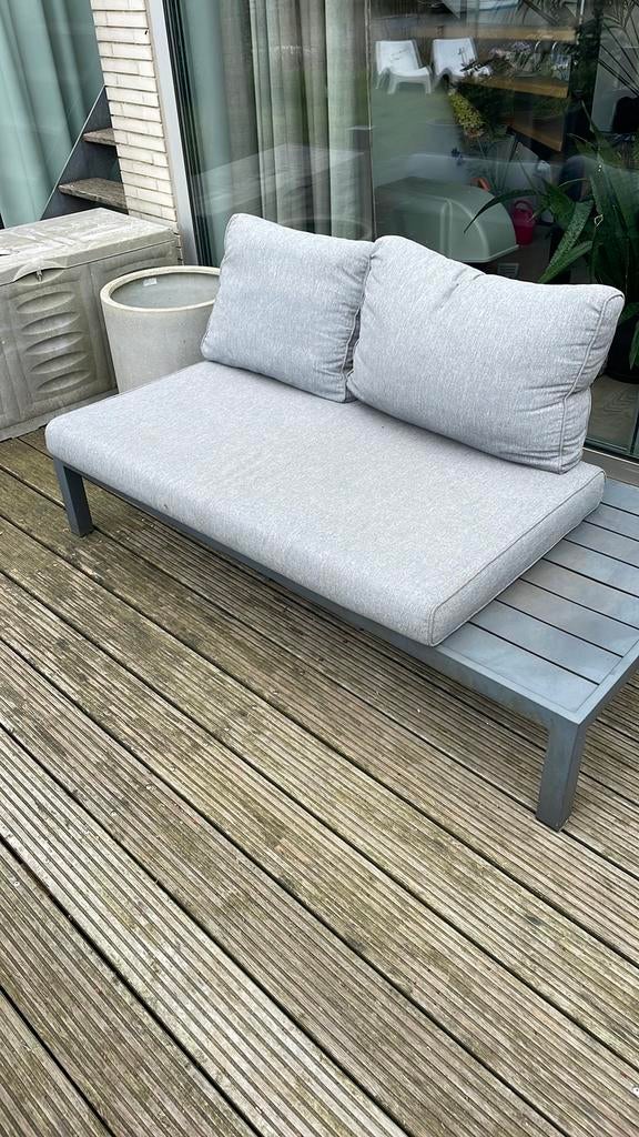 Exotan waterproof loungebank, Gebruikt, Aluminium, Loungeset, Bank