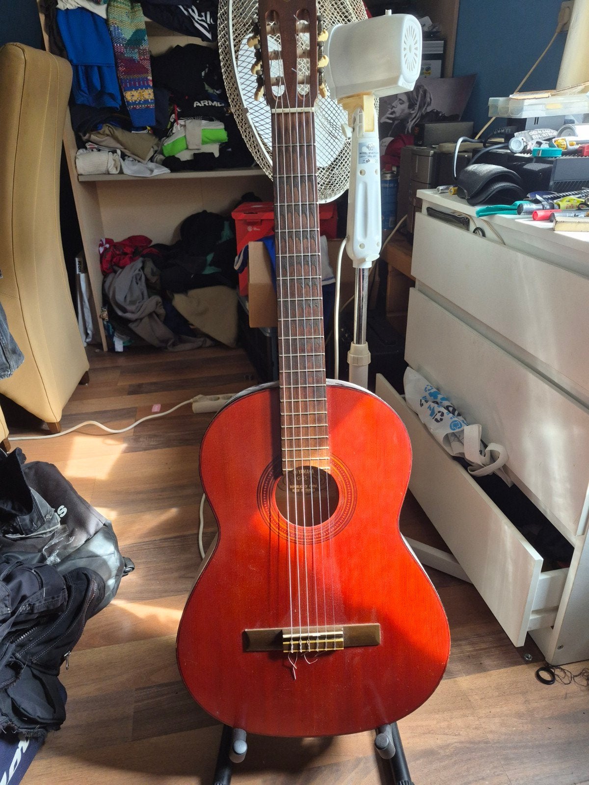 Yamaha g55 gitaar, Ophalen, Gebruikt, Klassieke of Spaanse gitaar