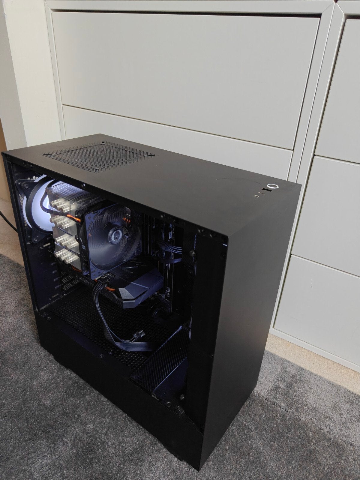Gaming Pc 2060 OC + 32gb ram + 10 TD HDD, Computers en Software, Computerbehuizingen, Ophalen, Zo goed als nieuw