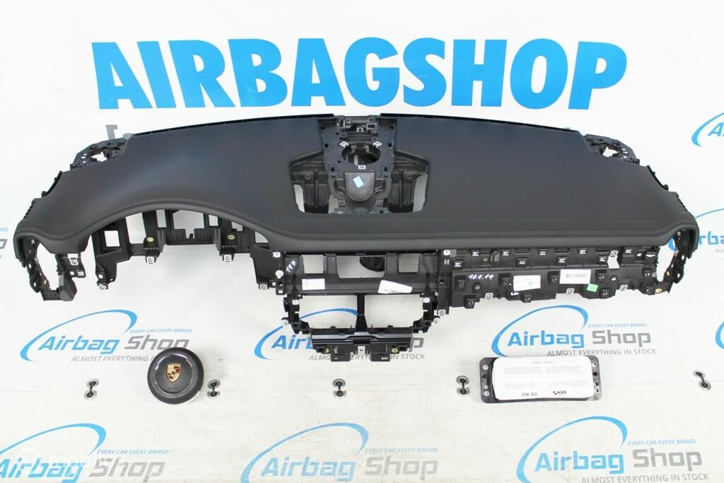 Airbag set Dashboard leder Porsche Cayenne 2017-heden, Auto-onderdelen, Dashboard en Schakelaars, Gebruikt, Ophalen of Verzenden