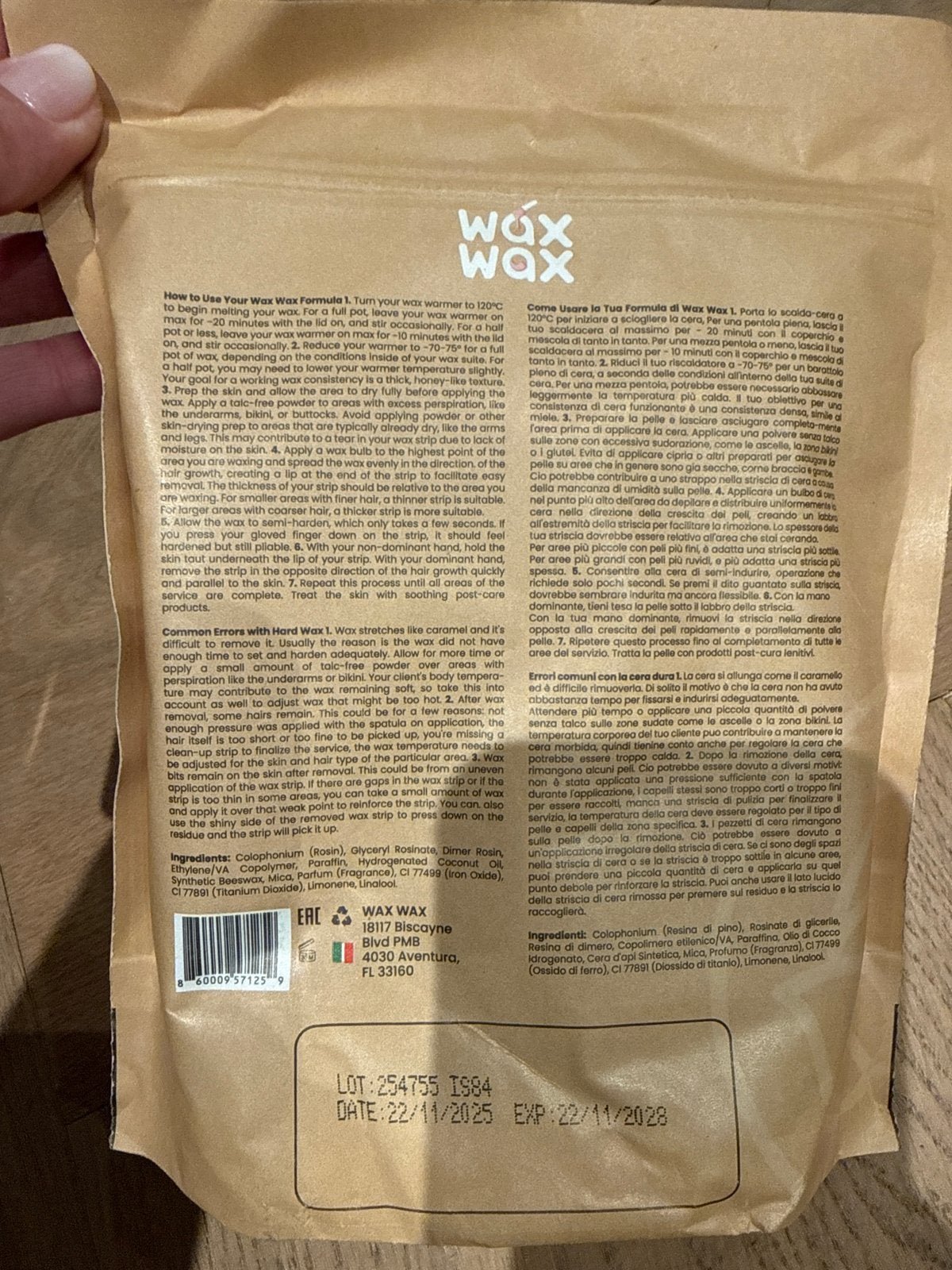Stardust Hard Wax 100% natuurlijke polymeerfilm 500g, Ophalen of Verzenden, Nieuw, Overige typen