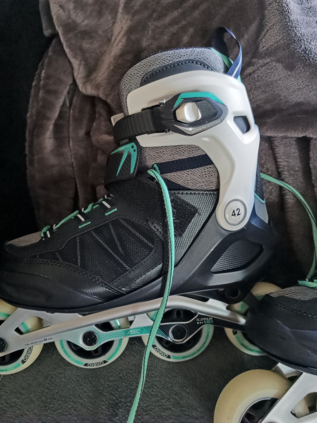 Oxelo Fit 500 Inline Skates - Maat 42, Sport en Fitness, Skeelers, Overige merken, Gebruikt, Dames, Ophalen of Verzenden