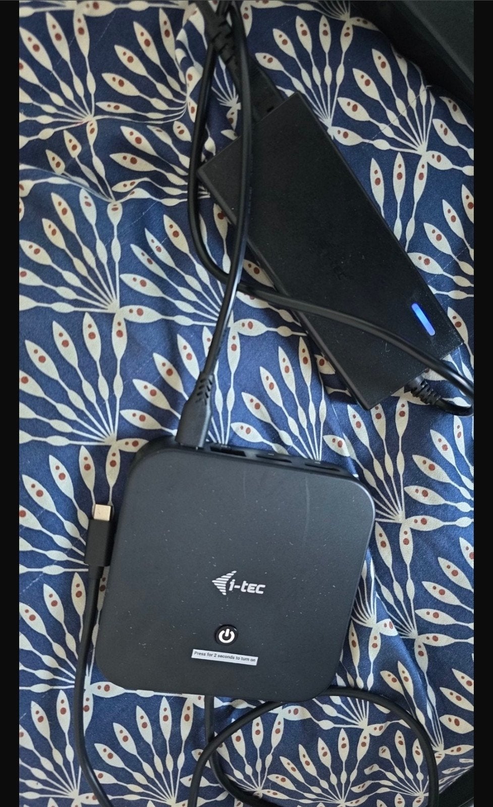 i-tec USB-C Docking Station met Adapter, Docking station, Ophalen of Verzenden, Zo goed als nieuw, Harde schijf