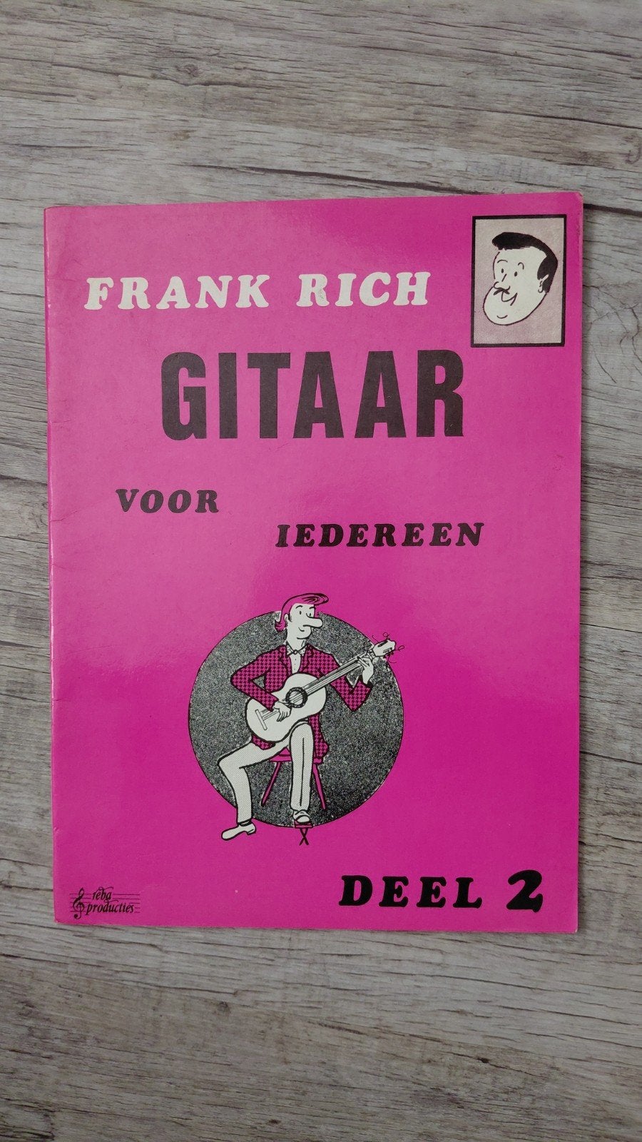Frank Rich - Gitaar voor iedereen Deel 2, Muziek en Instrumenten, Ophalen of Verzenden, Les of Cursus, Populair, Gitaar