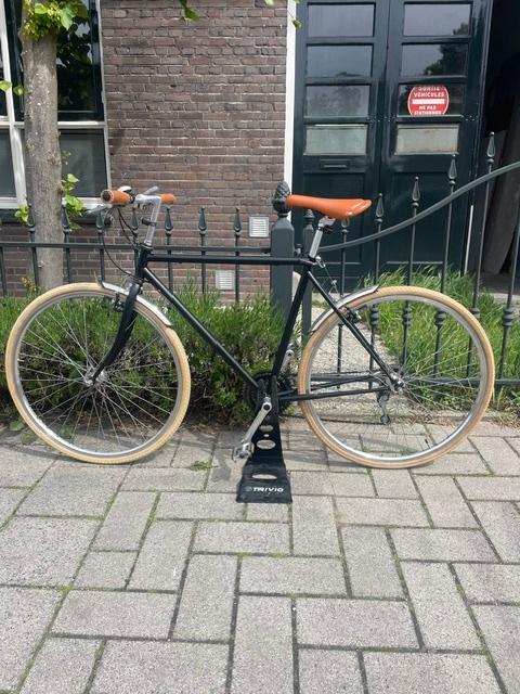 Nette Retro / Vintage fiets, 28 inch, Gebruikt, Velgrem, 53 tot 57 cm
