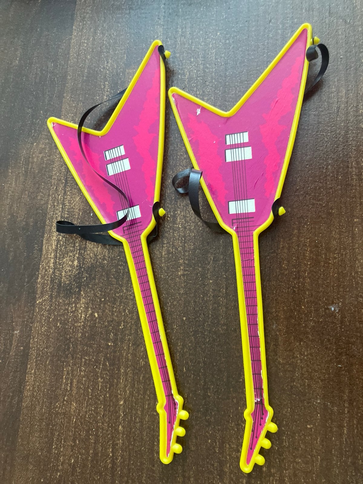 Barbie and the Rockers Gitaar Accessoires Jaren 80, Ophalen of Verzenden, Gebruikt, Barbie