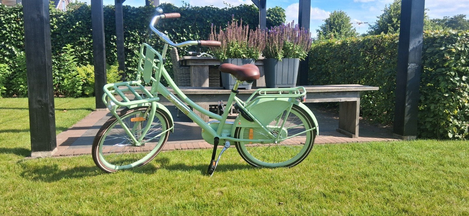 Meisjesfiets 22 inch popal, Ophalen, Terugtraprem, 22 inch, Popal Daily Dutch